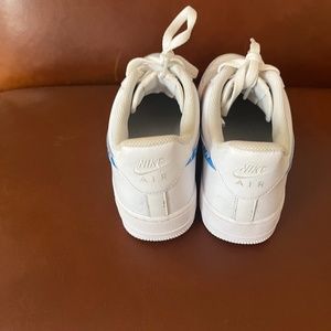Air Force Ones. White. Size 10.